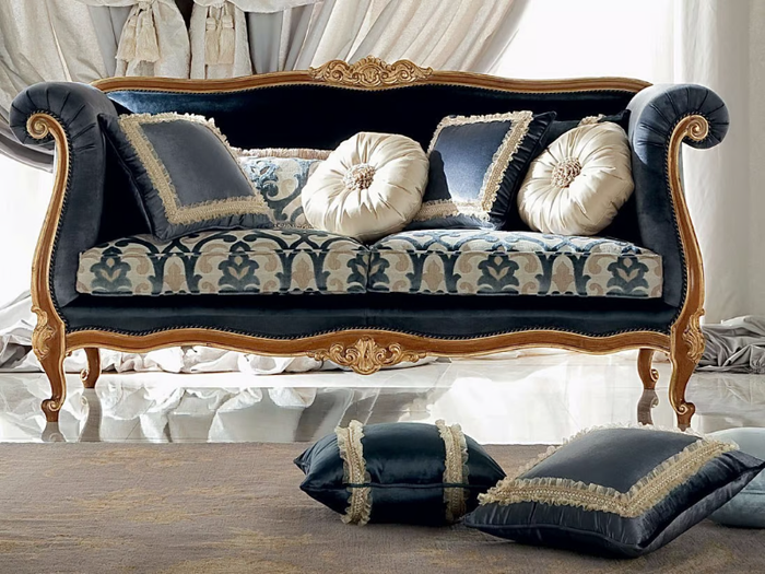 13416 - 2 seater fabric sofa _ Modenese Luxury Interiors